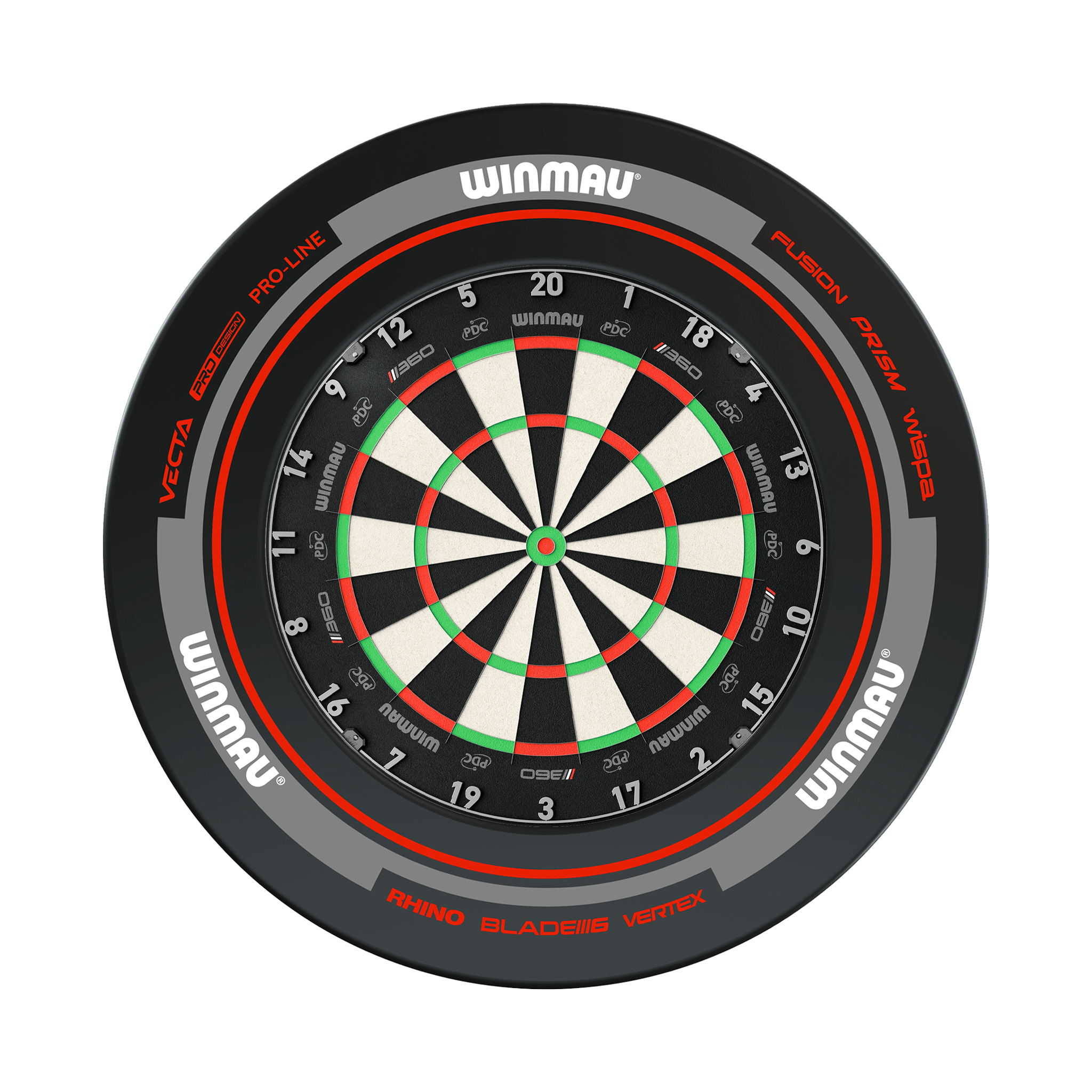 Winmau Blade 6 Dartboard & Surround Bundle Boards