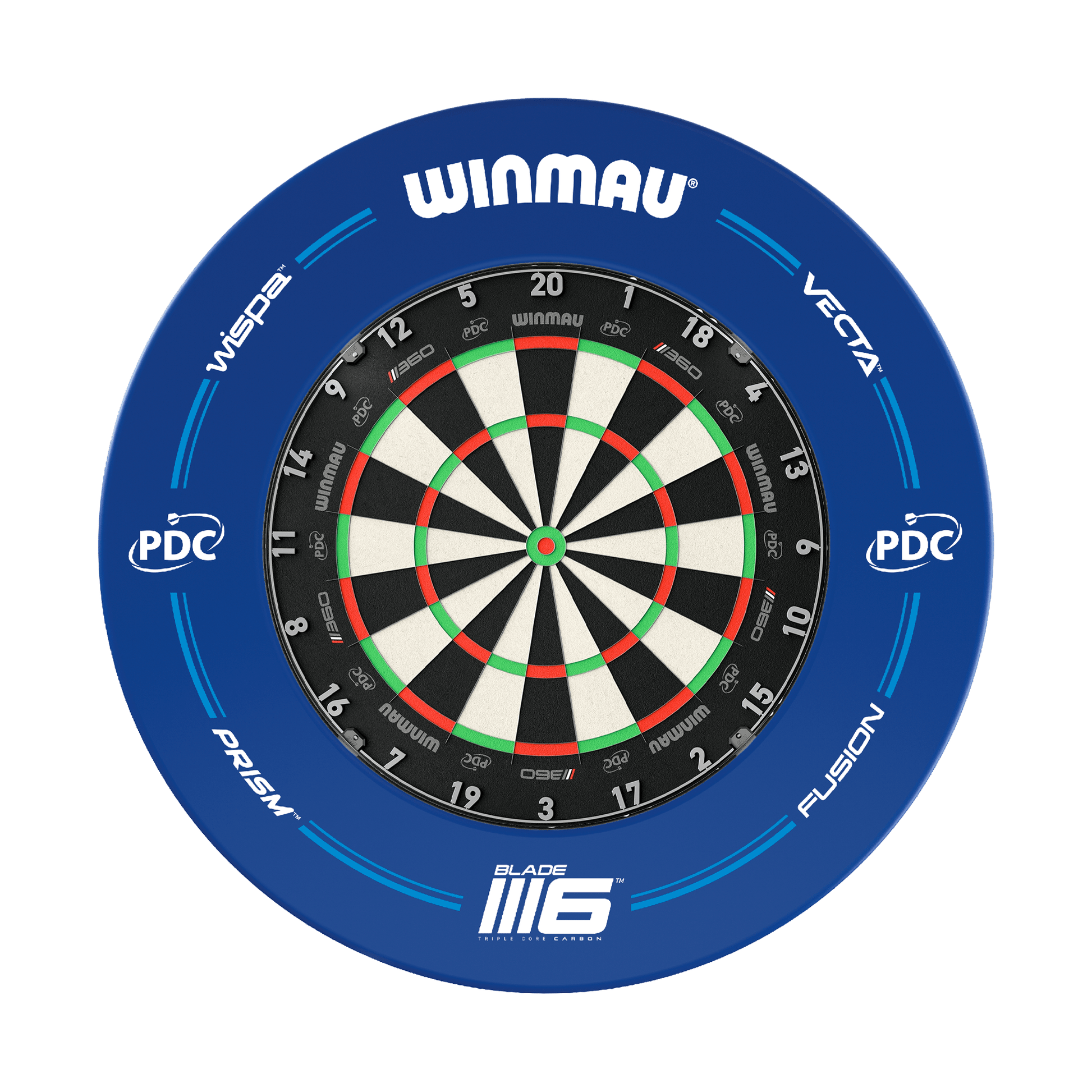Winmau Blade 6 Dartboard & Surround Bundle Boards