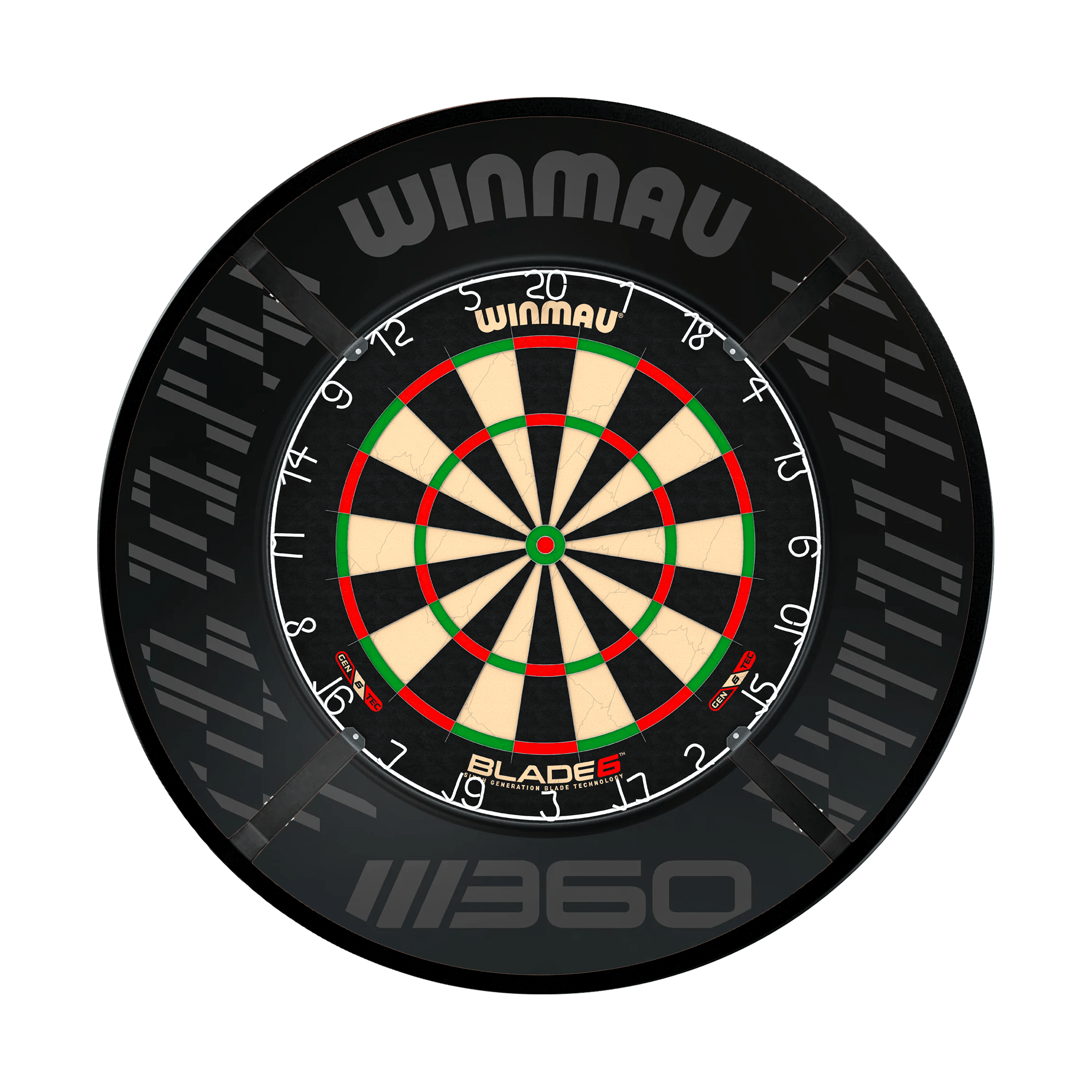 Winmau Blade 6 Dartboard, Surround & Corona Light Bundle Blade 6 / Blade 360 / Target Corona Vision Boards