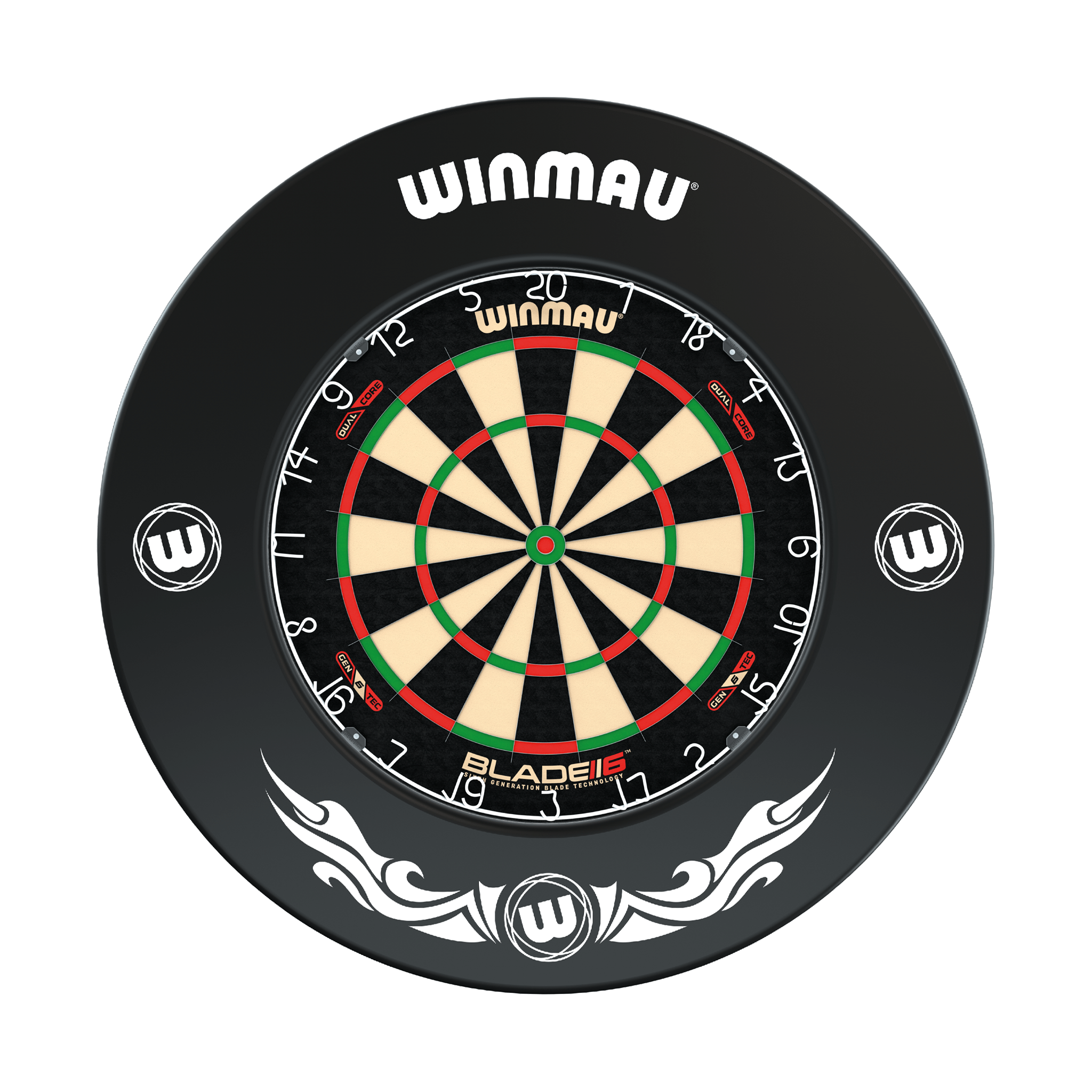 Winmau Blade 6 Dual Core Dartboard & Surround Bundle Blade 6 Dual Core / Xtreme Boards