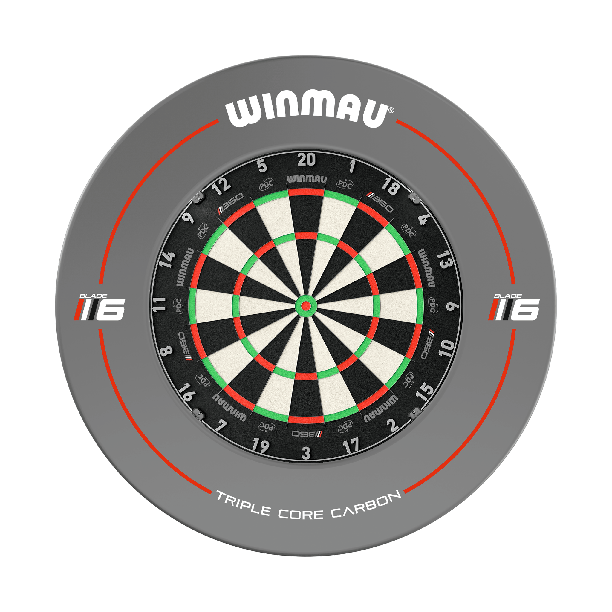 Winmau Blade 6 Triple Core Dartboard & Surround Bundle Blade 6 Triple Core / Triple Core Boards