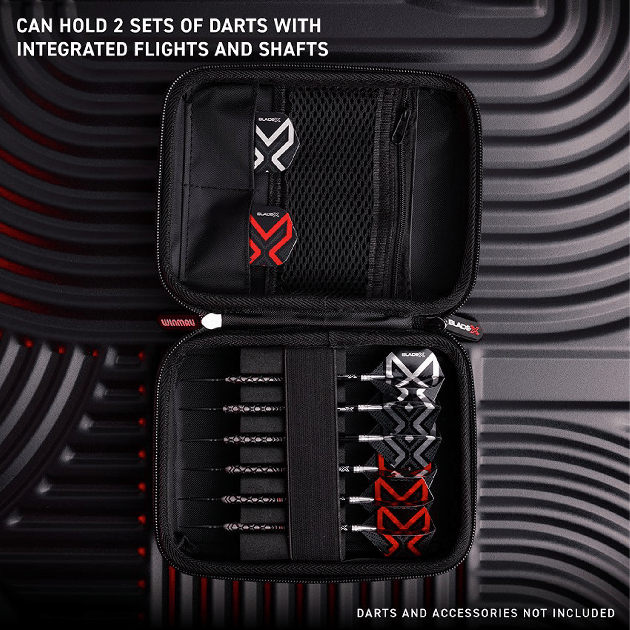 Winmau Blade X Armor G2 - Darts Case Black Cases