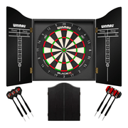 Winmau Blade X Dartboard, Cabinet & Darts - Complete Darts Set Blade X / Black Boards