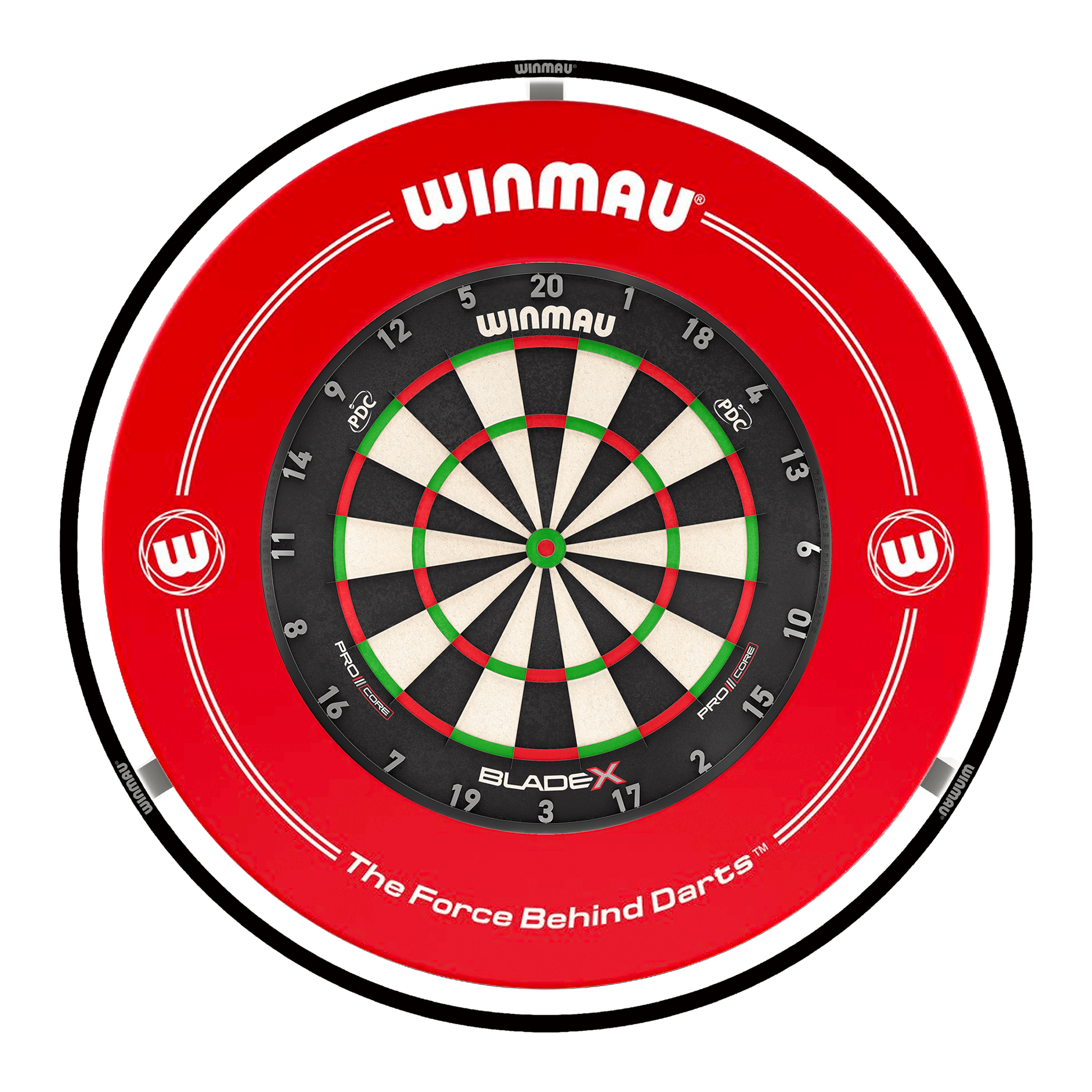 Blade X Dartboard, Surround & Plasma Light Bundle