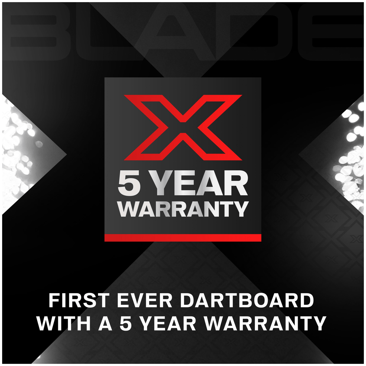 Winmau Blade X Dartboard, Surround & Corona Light Bundle Dartboard Bundles