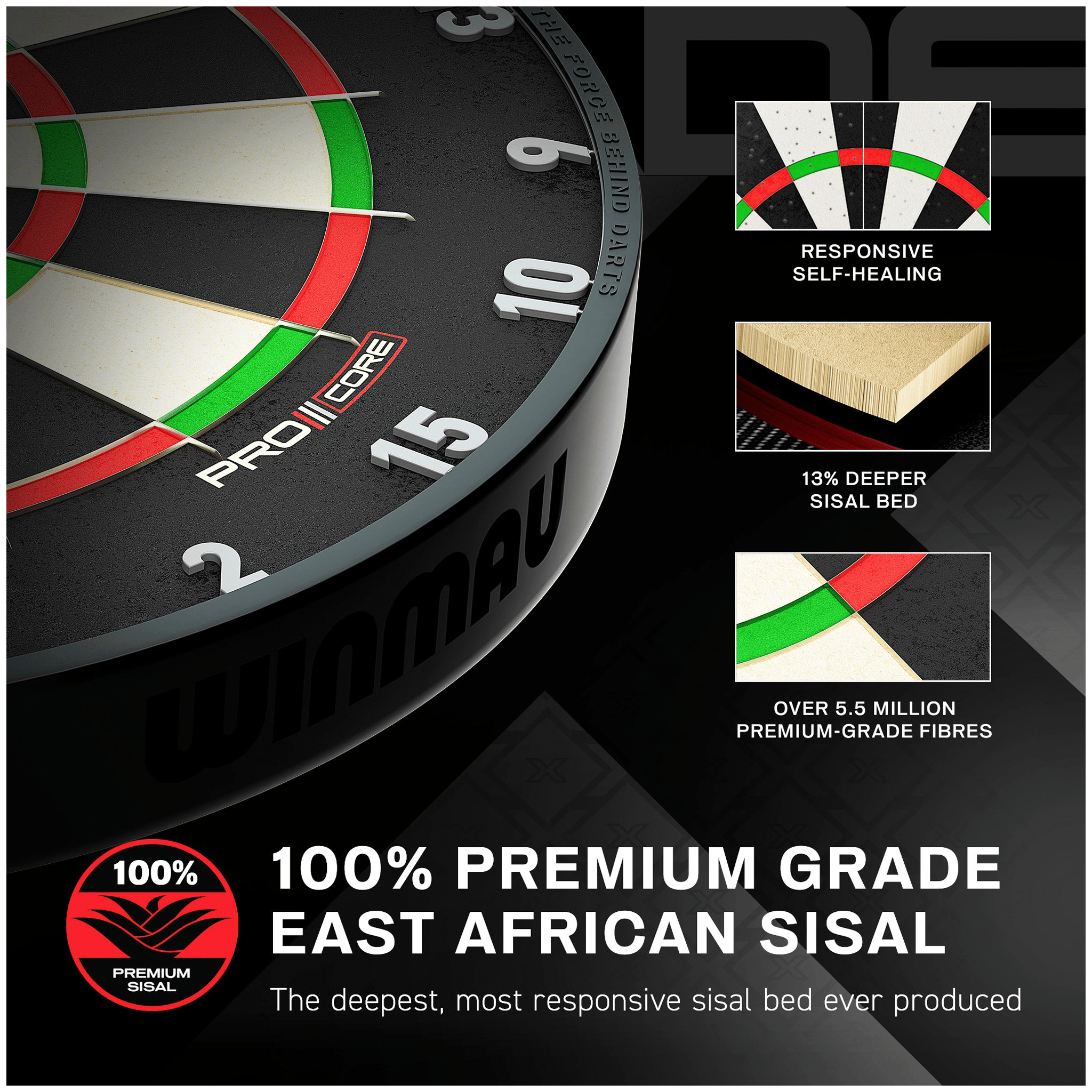Blade X Dartboard, Surround & Plasma Light Bundle