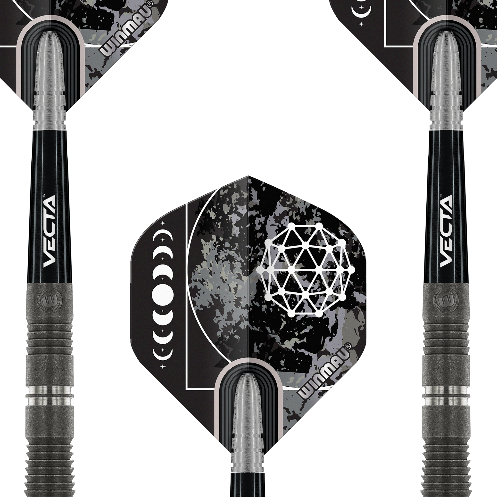 Winmau Callisto 2 - 90% Tungsten Steel Tip Darts Darts