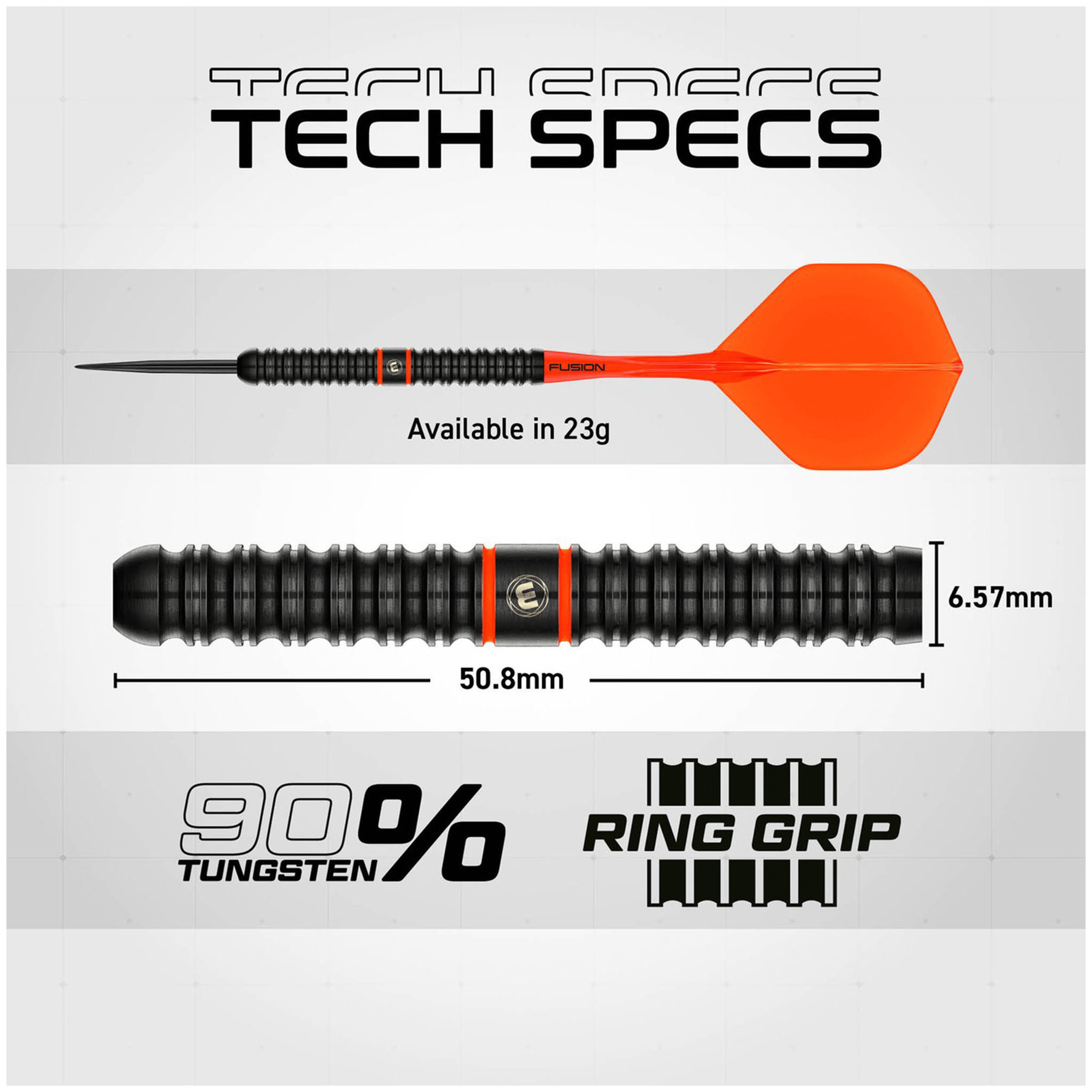 Winmau Emma Paton - 90% Tungsten Steel Tip Darts 23 Grams Darts