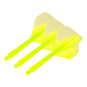 Condor Axe Neon Long (33.5mm) Resin Dart Shafts Yellow Shafts