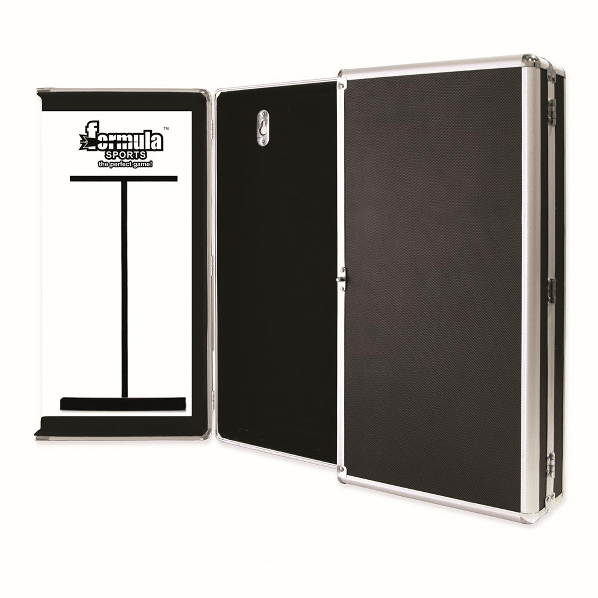 Formula Sports Aluminium - Dartboard Cabinet Black Boards
