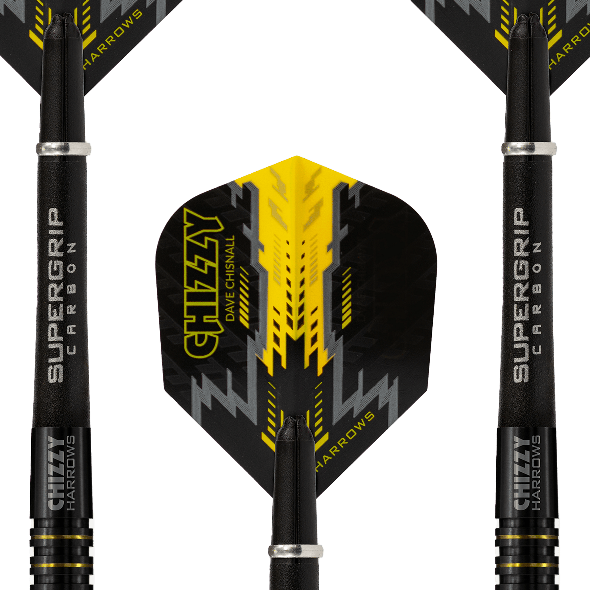 Harrows Chizzy Steel Tip Darts - 90% Tungsten - 21 Grams Darts