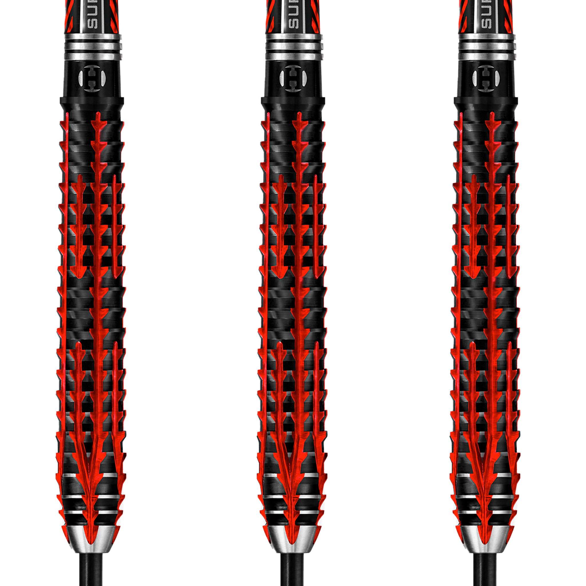 Harrows Fire Inferno Steel Tip Darts - 90% Tungsten - 21 Grams Darts