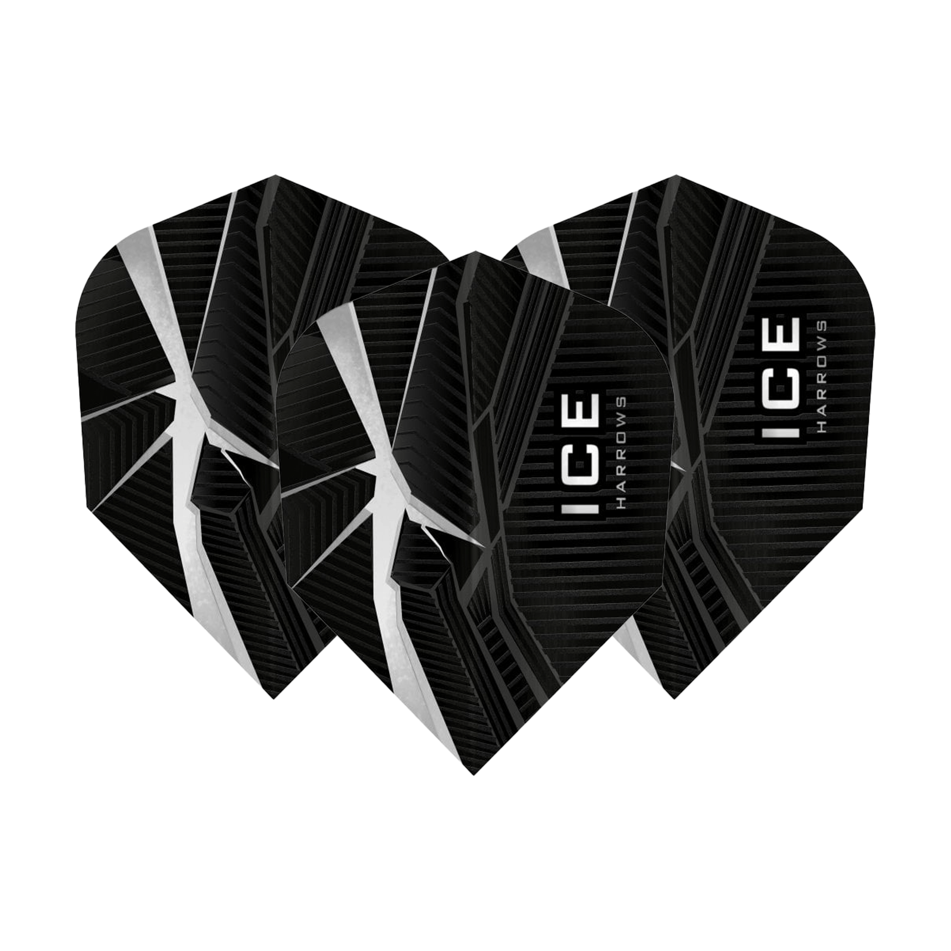 Harrows ICE Recut No. 6 Dart Flights Clear Flights