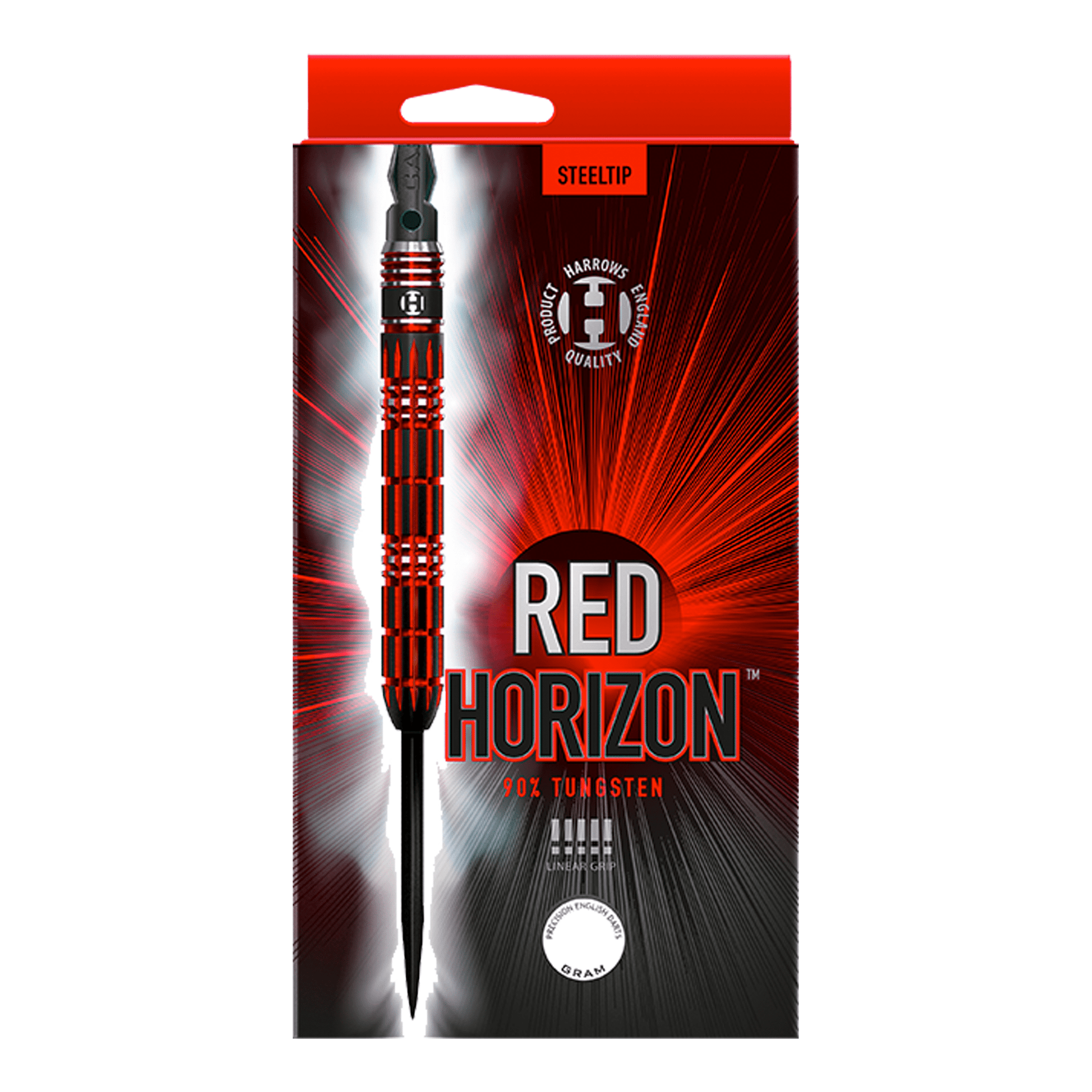 Harrows Red Horizon - 90% Tungsten Steel Tip Darts Darts