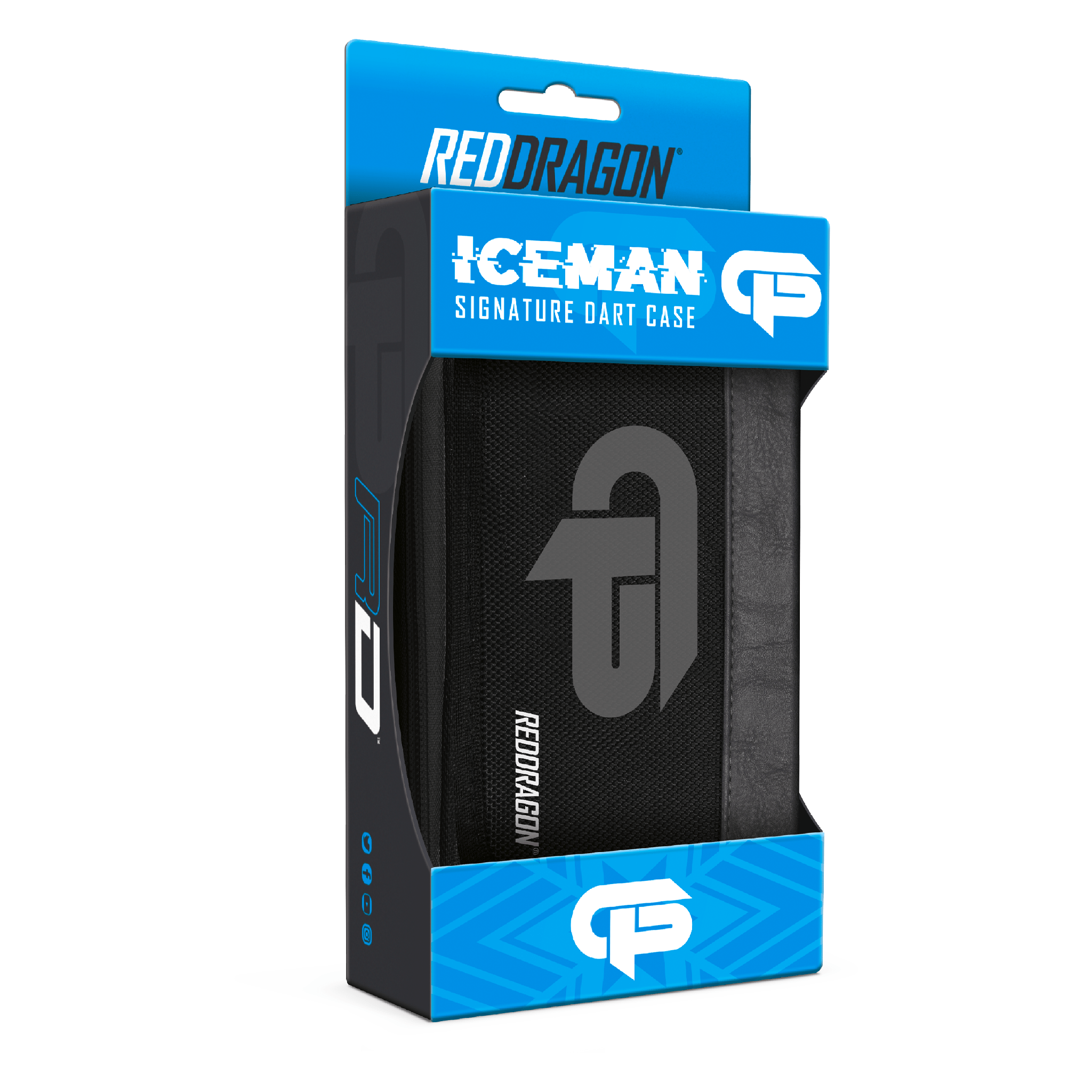 Red Dragon Gerwyn Price Iceman Signature  Darts Case Black Cases