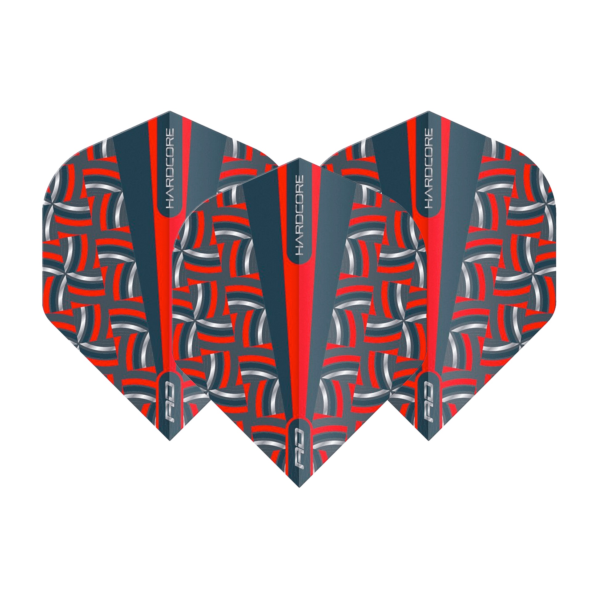 Red Dragon Hardcore Radical Rope Standard Dart Flights Red Flights