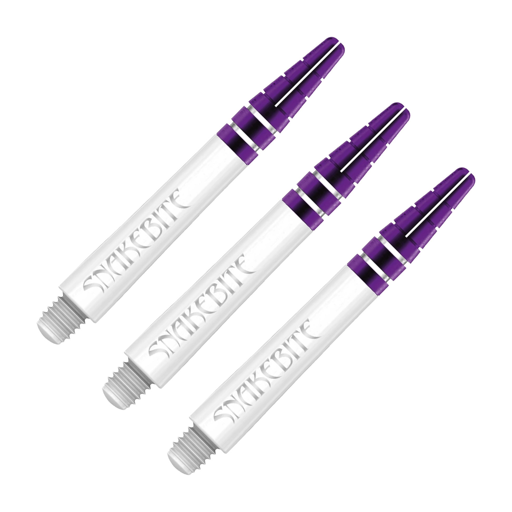 Red Dragon Peter Wright Snakebite Nitrotech - Polycarbonate Dart Shafts Intermediate (39mm) / White Shafts