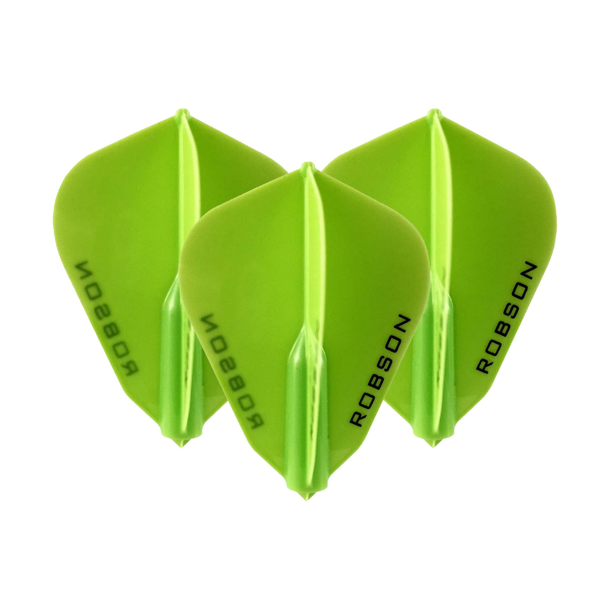 Robson Robson Plus - Moulded Dart Flights F Shape / Green Flights