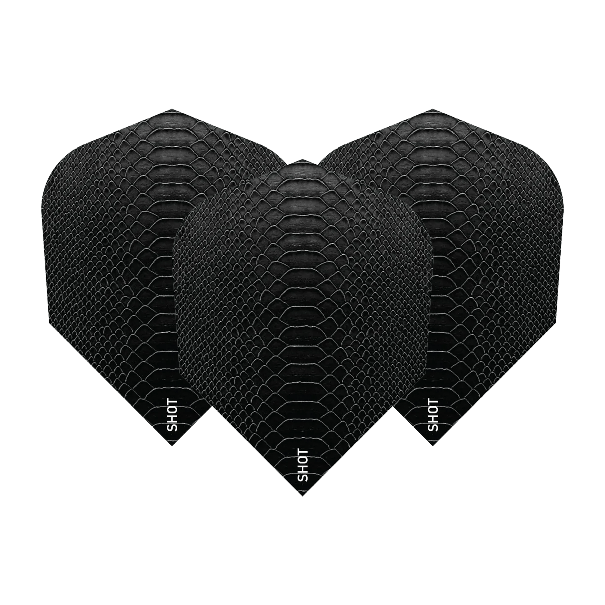 Shot Americana Gator - Dart Flights Small Standard / Black Flights