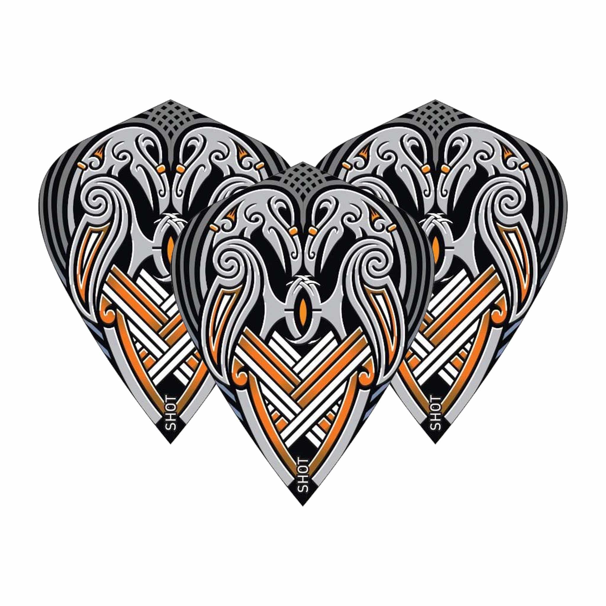 Shot Viking - Dart Flights Kite / Raven Flights