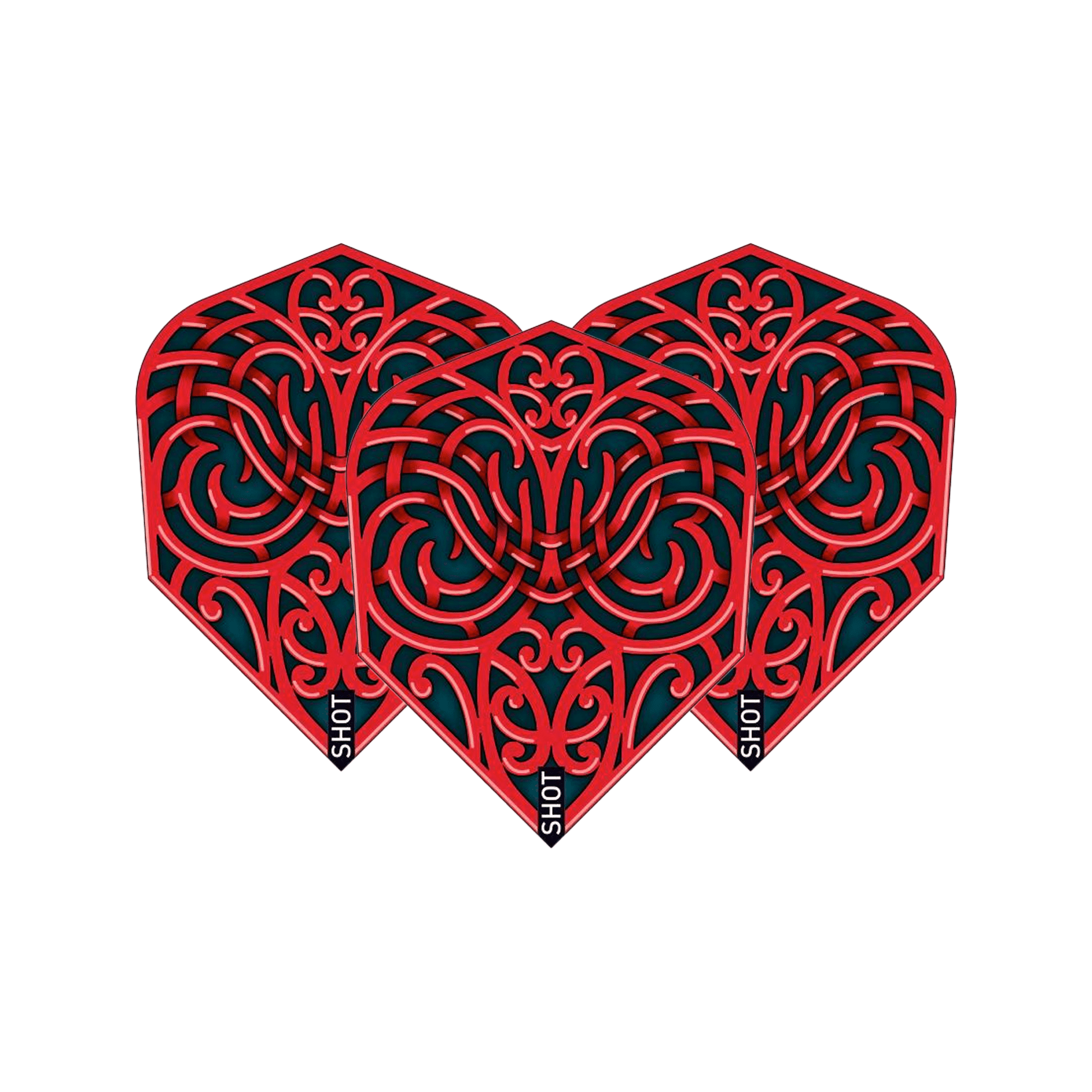 Shot Warrior - Dart Flights Kapene / Small Standard Flights