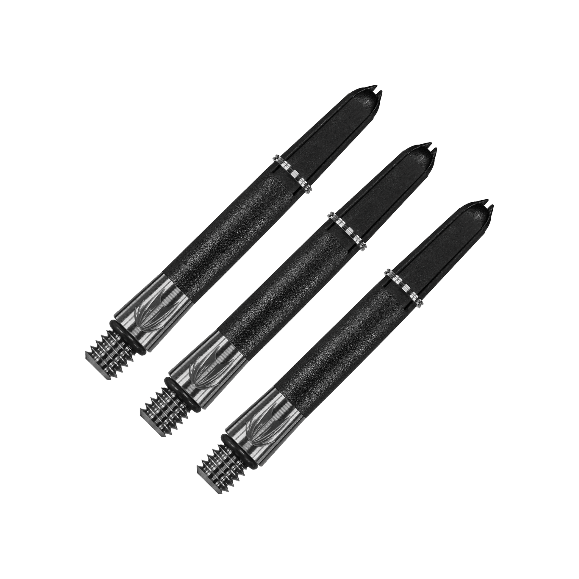 Target Carbon-Ti Short (38mm) Titanium / Carbon Dart Shafts Black Shafts