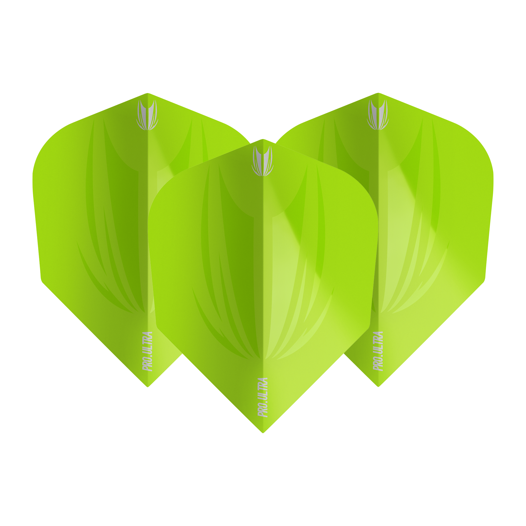 Target ID Pro Ultra No. 6 Dart Flights Lime Green Flights