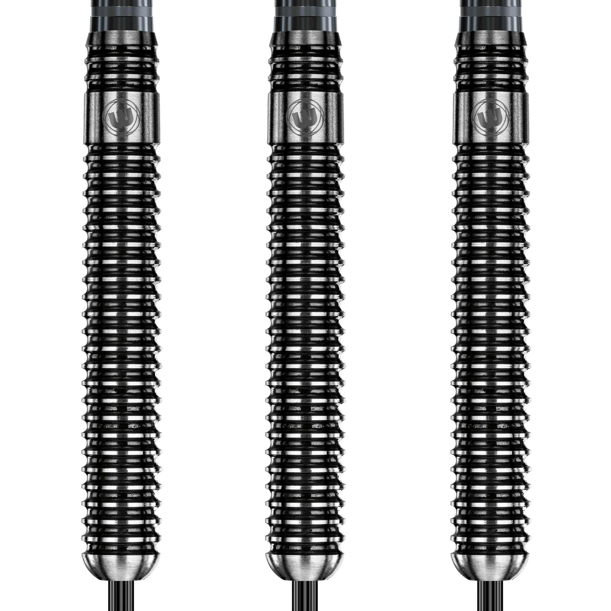 Winmau Blackout Parallel Barrel - 90% Tungsten Steel Tip Darts Darts