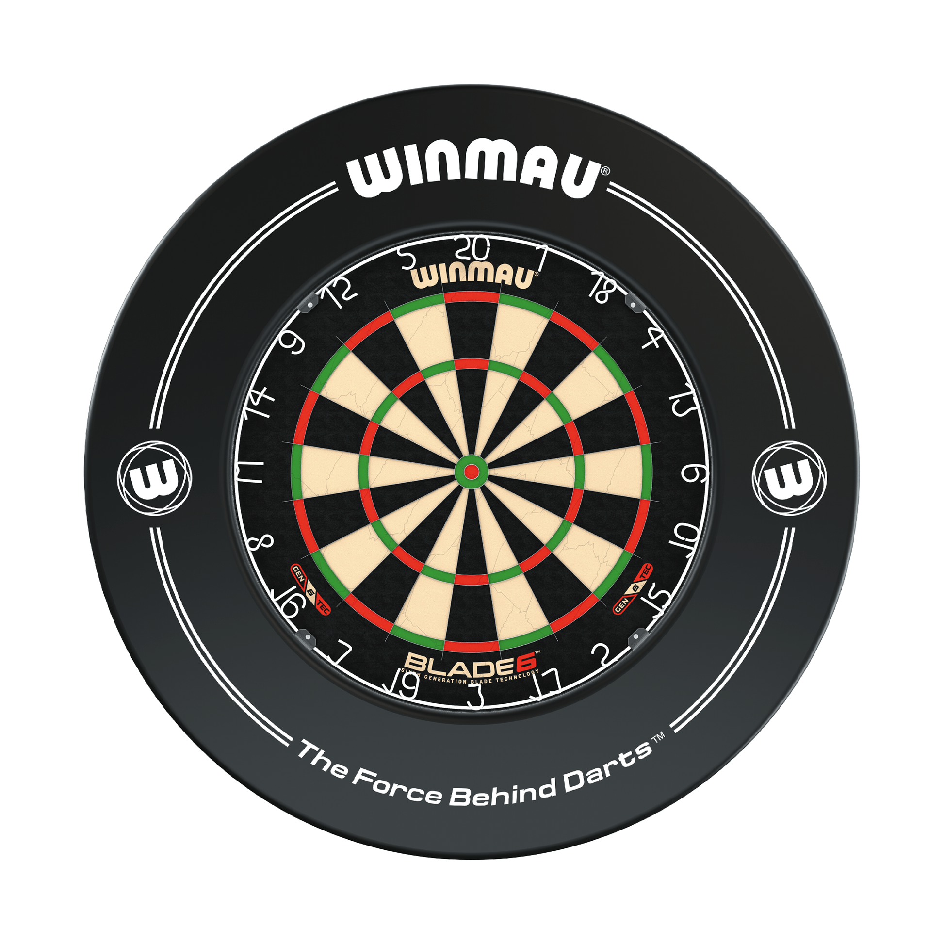 Winmau Blade 6 Dartboard & Surround Bundle Blade 6 / Black Boards