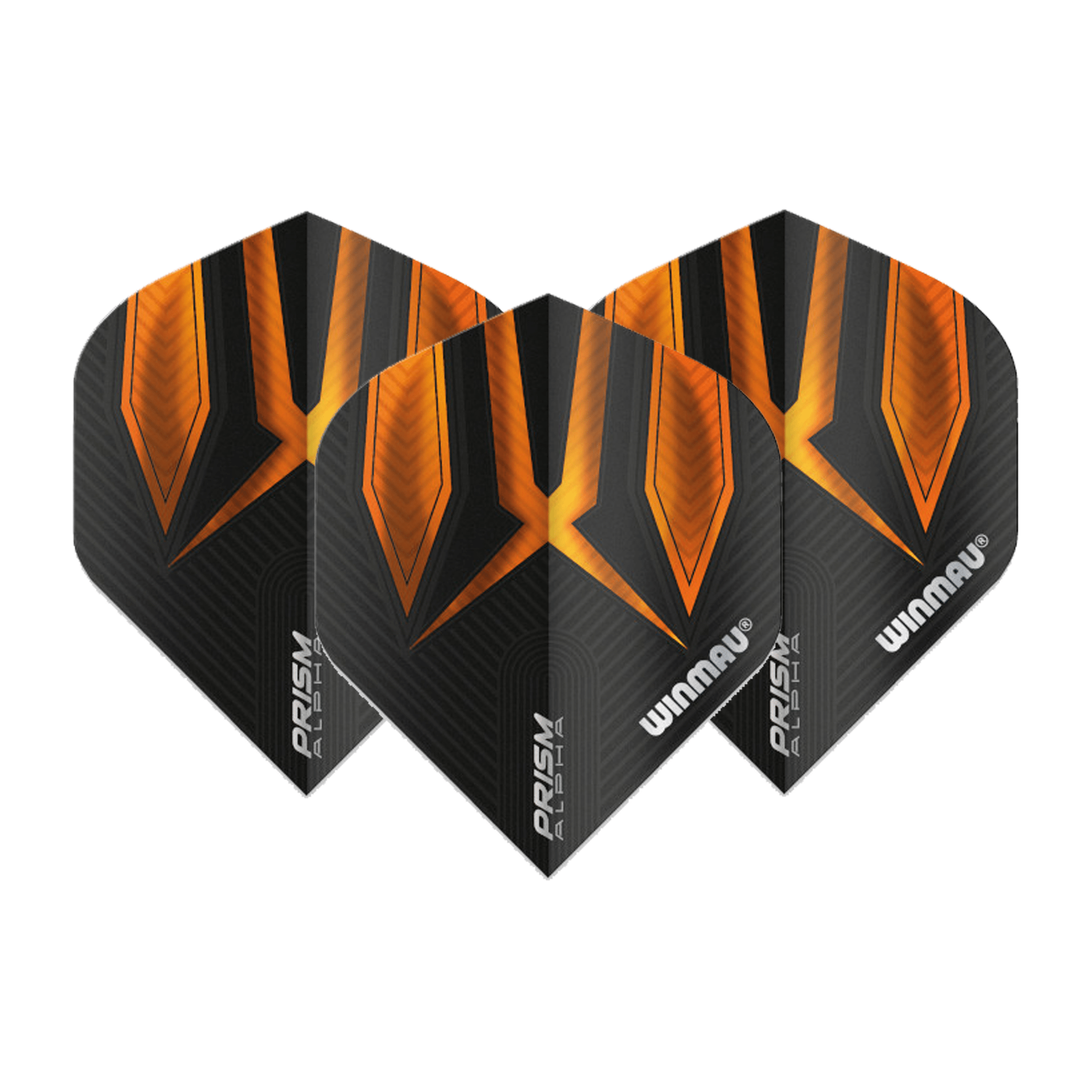 Winmau Prism Alpha Dart Flights Orange / Standard Flights