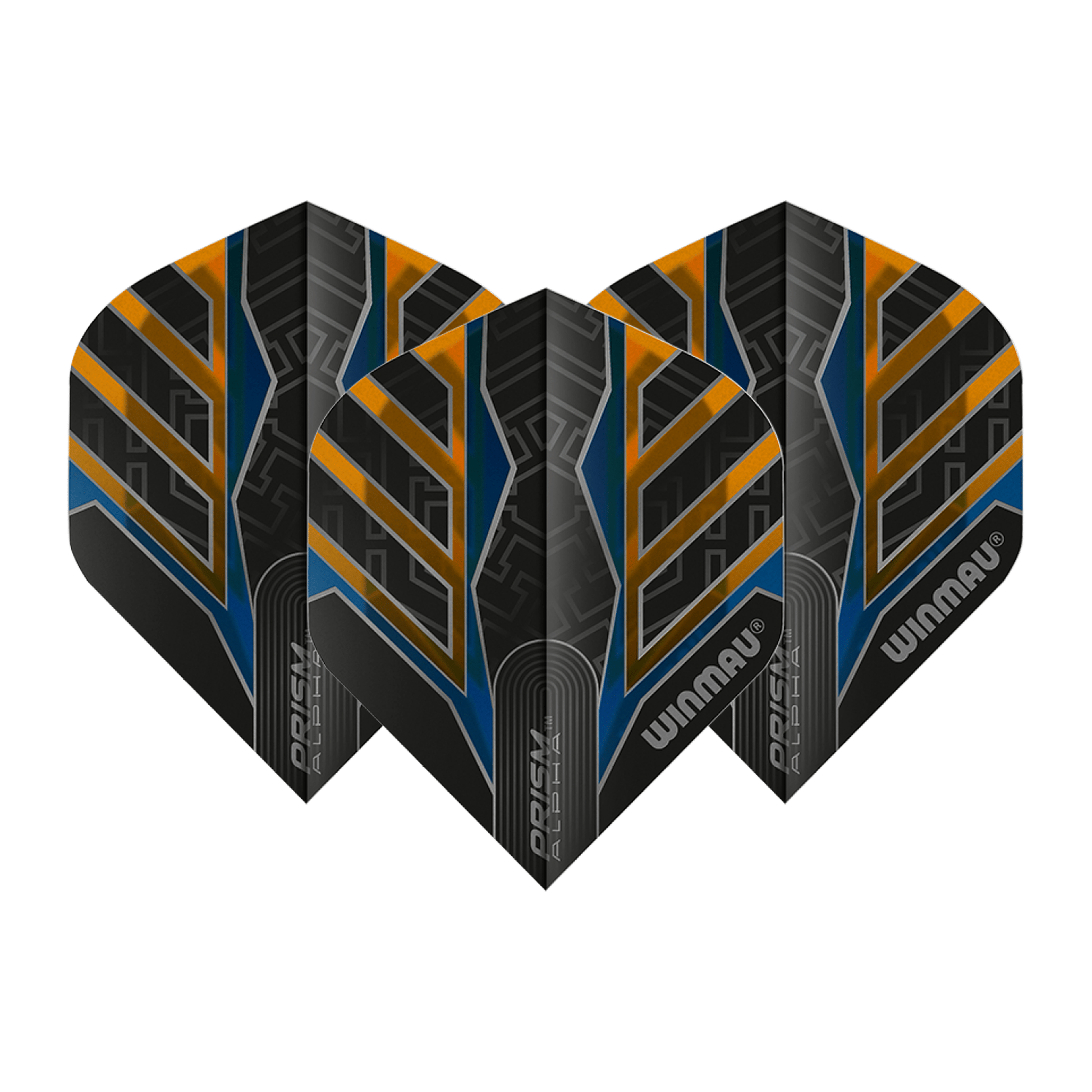 Winmau Prism Alpha Dart Flights Orange / Standard Flights