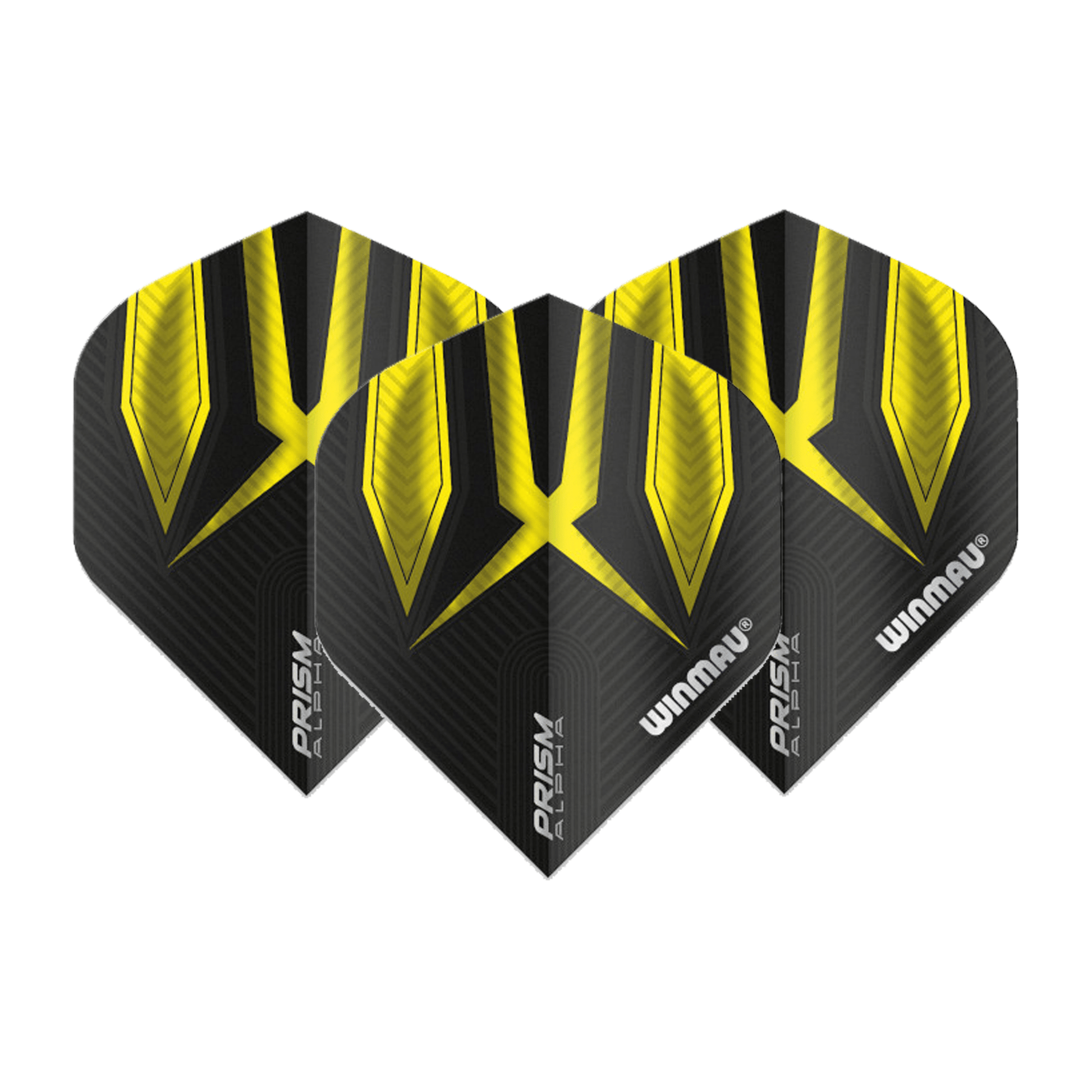 Winmau Prism Alpha Dart Flights Yellow / Standard Flights
