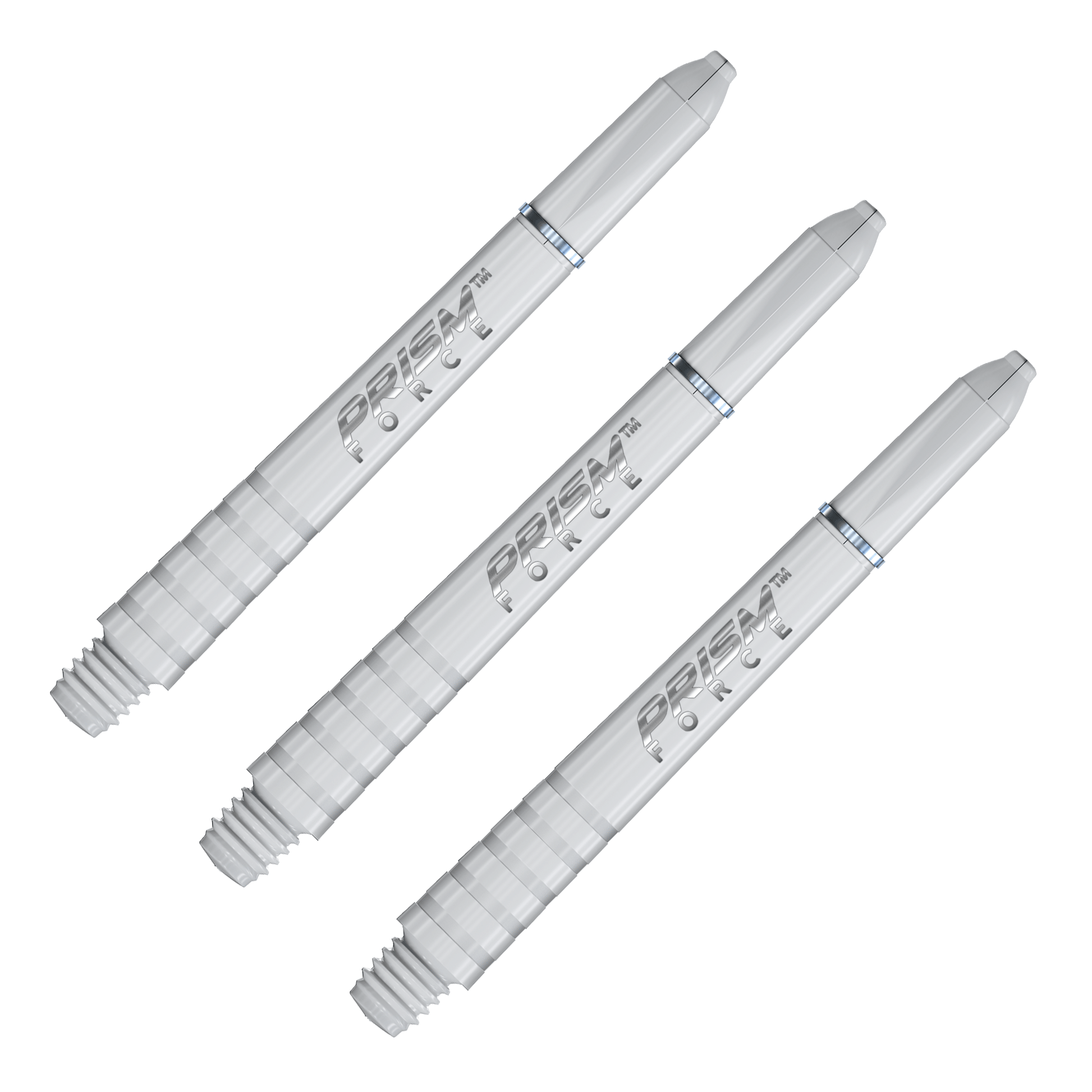 Winmau Prism Force Polycarbonate Dart Shafts White / Medium (46mm) Shafts