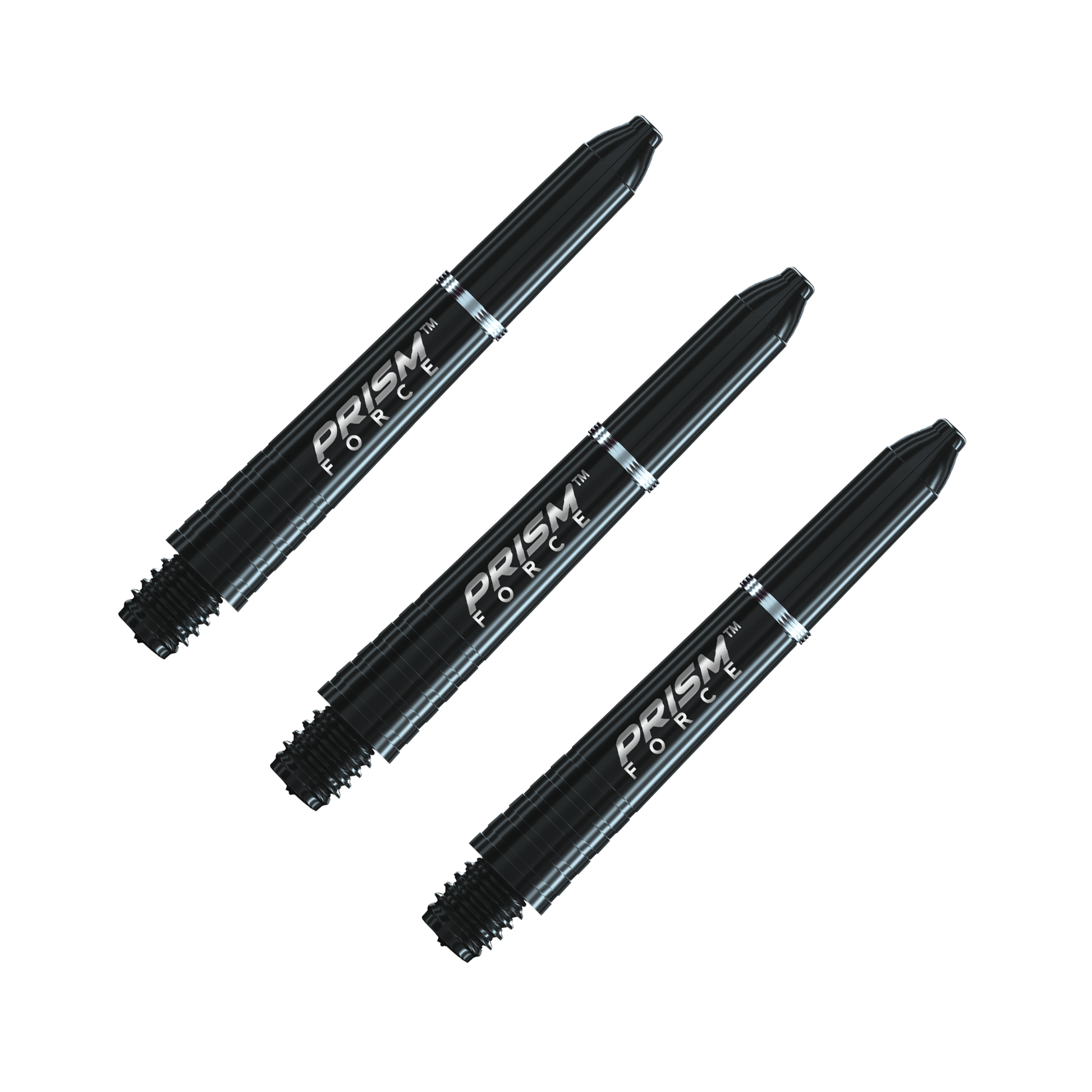 Winmau Prism Force Short (35mm) Polycarbonate  Dart Shafts Black Shafts
