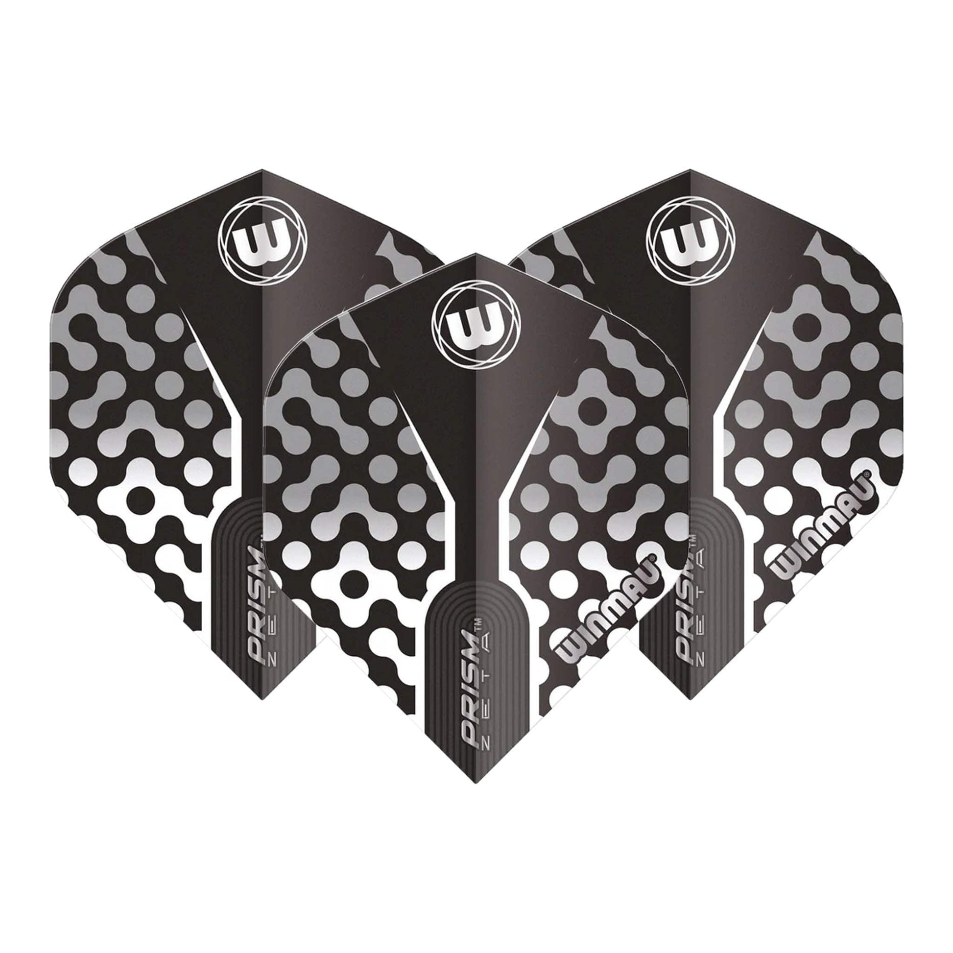 Winmau Prism Zeta - Dart Flights Standard / White Flights